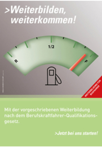 Poster Weiterbildung Bus