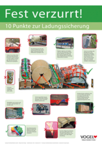 Plakat Ladungssicherung