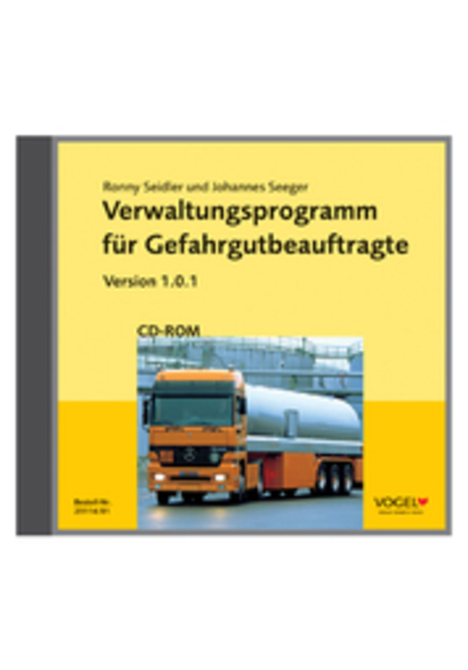 Verwaltungsprogramm für Gefahrgutbeauftragte