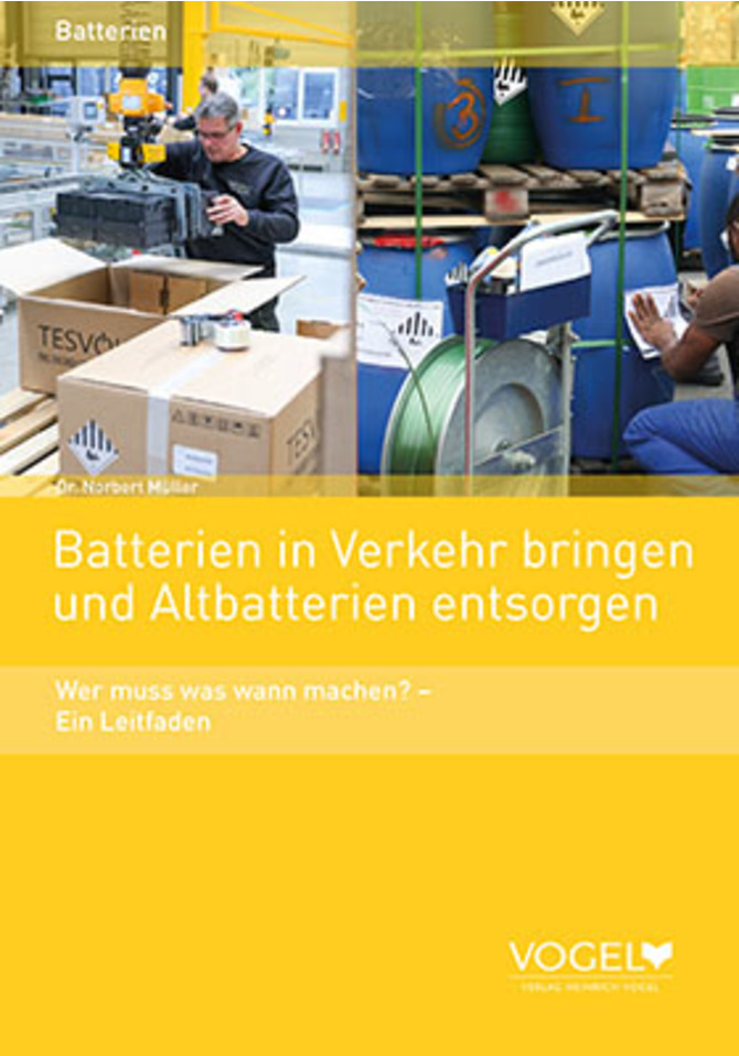 Batterien in Verkehr bringen und Altbatterien entsorgen