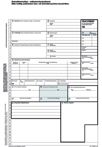 Frachtbrief 3-fach Satz  NCR