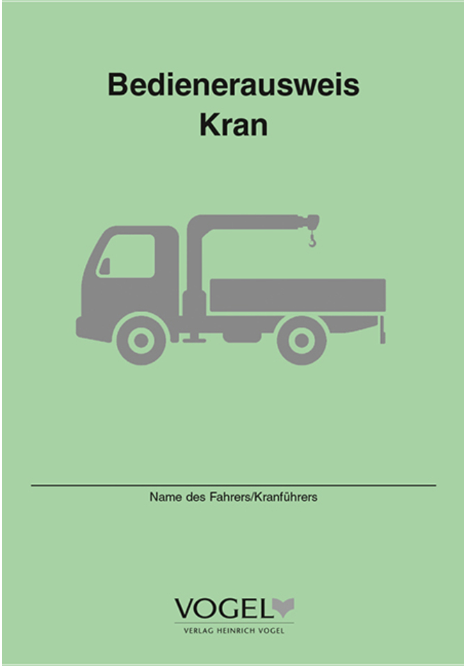 Bedienausweis Kran