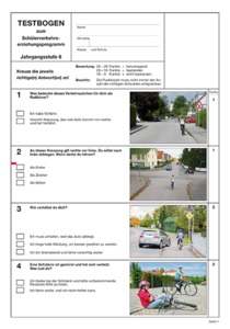 Testbogen 6. Jahrgangsstufe           