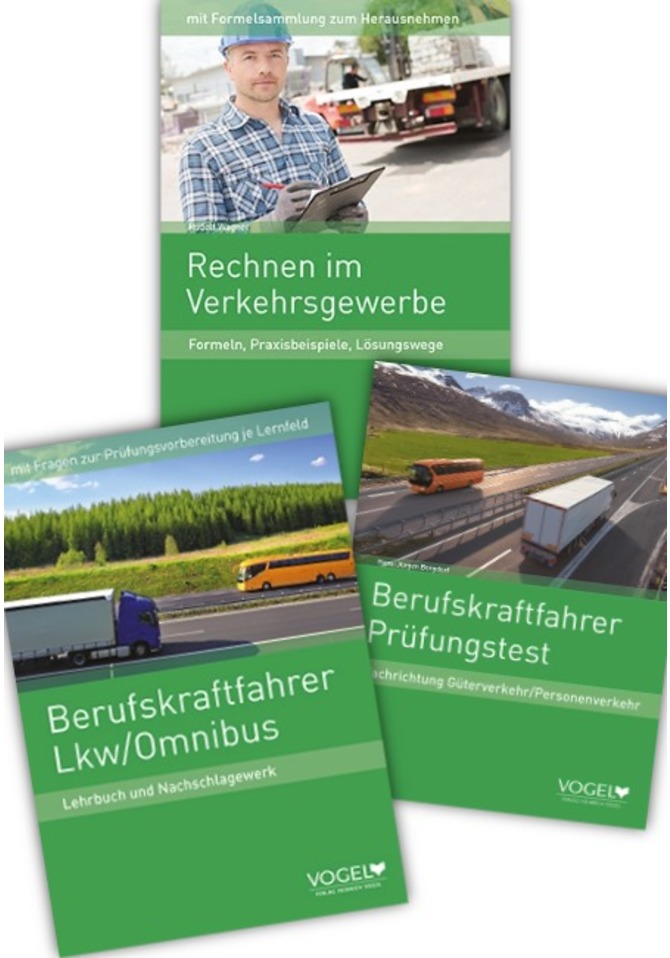 Berufskraftfahrer Lkw/Omnibus Ausbildungspaket Print