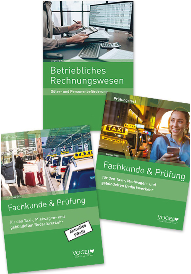 Ausbildungspaket Taxi- und Mietwagenunternehmer