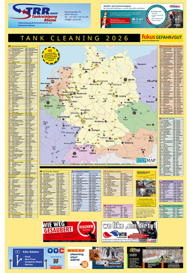 Tank Cleaning in Europe 2026