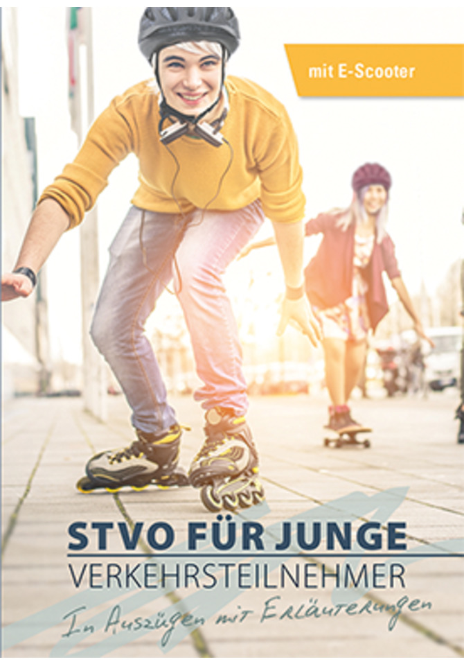 StVO für junge Verkehrsteilnehmer - mit E-Scooter