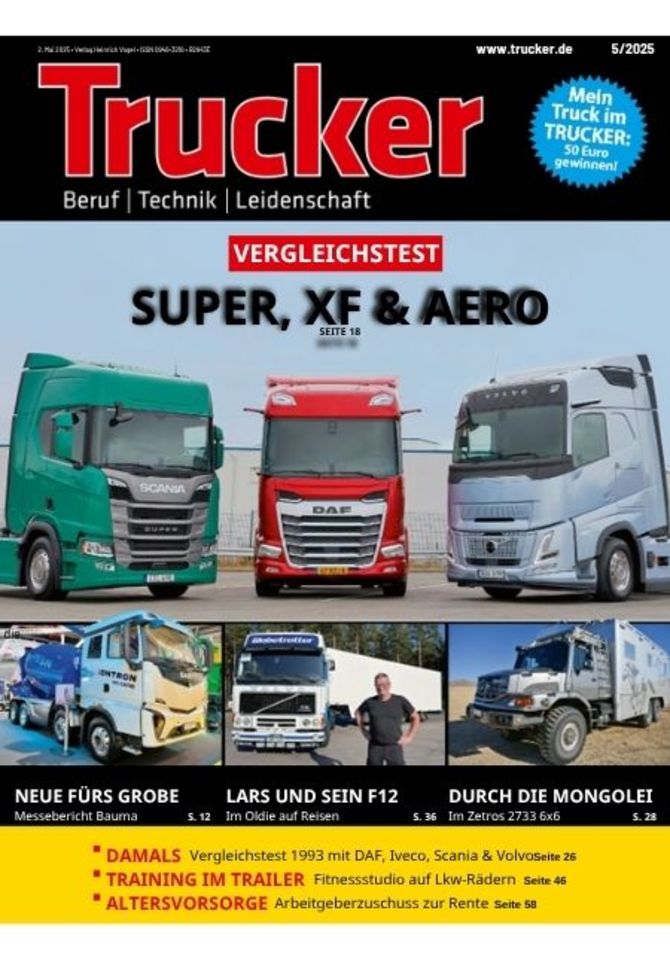 TRUCKER Magazin | Jahresabo (Ausland)
