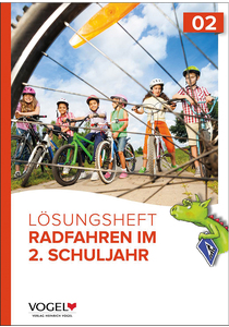 Lösungsheft "Radfahren im 2. Schuljahr"