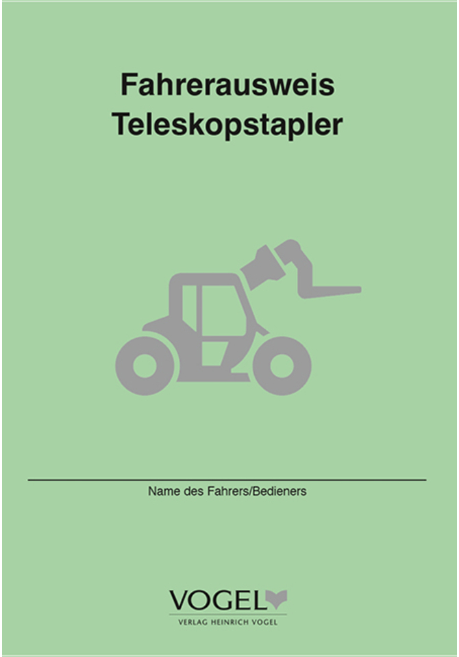 Fahrerausweis Teleskopstapler