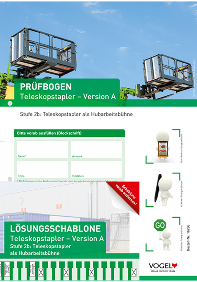 Prüfbogen Teleskopstapler Stufe 2b, Version A