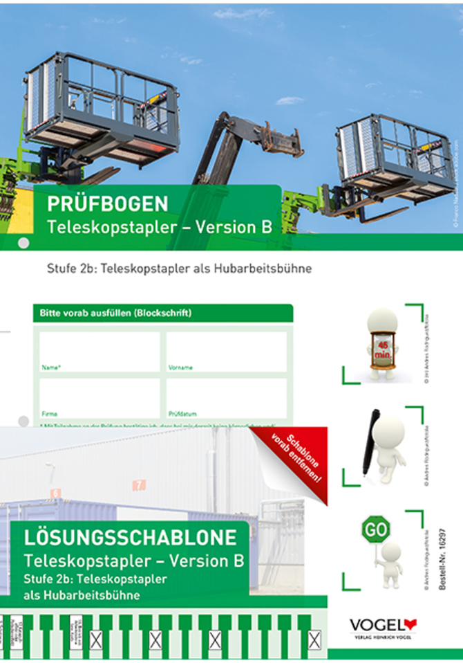 Prüfbogen Teleskopstapler Stufe 2b, Verion B