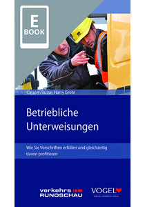 Betriebliche Unterweisungen (E-Book)