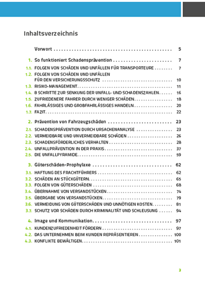 Trainerhandbuch Modul 4 Schadensprävention 3. Welle - Inhalt 1