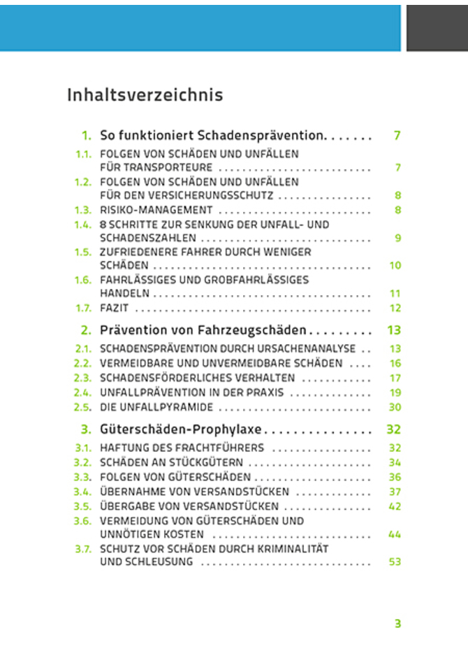 Teilnehmerheft Modul 4 Schadensprävention 3. Welle - Inhalt 1