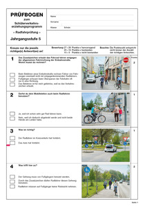 Prüfbogen Jahrgangsstufe 5