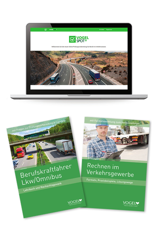 Berufskraftfahrer Lkw/Omnibus Ausbildungspaket Online