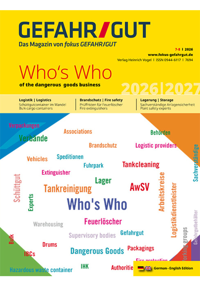 Who´s Who of the dangerous goods business 2026|2027