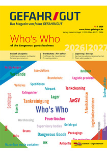 Who&acute;s Who of the dangerous goods business 2026|2027