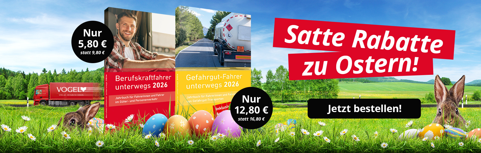 Bordbücher mit Osterhase - zur Seite Rabattierte Bordbücher kaufen